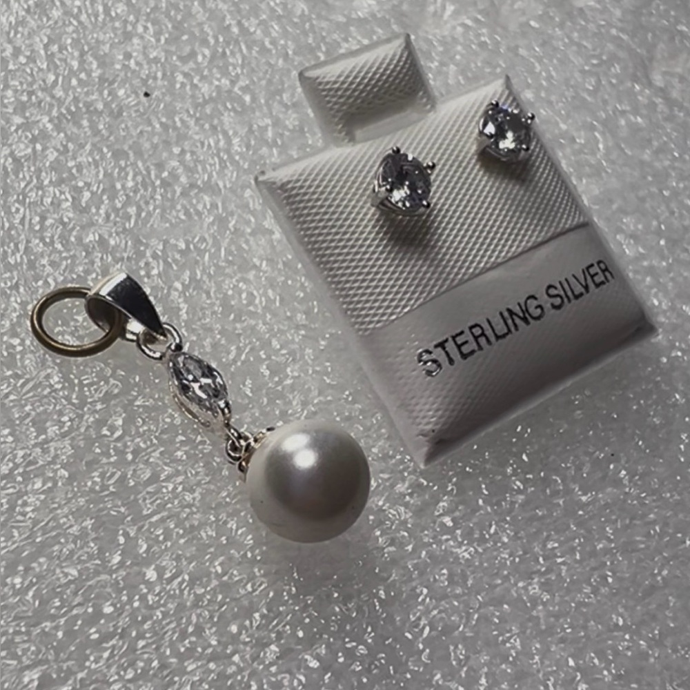 925 studs+pendant - Picture 4 of 9